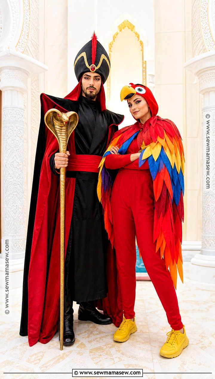 Jafar And Iago Duo Costume - 30 aladin costume ideas