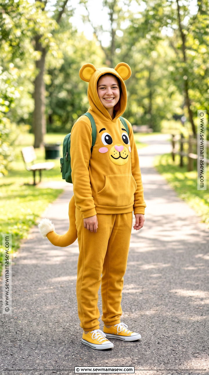 Jake Costume With Yellow Hoodie - 30 Cartoon Network Costumes