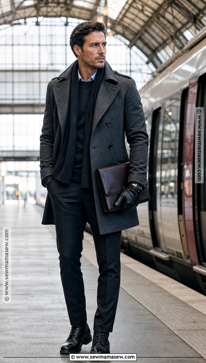James Bond Gray Peacoat Costume - 30 james bond costume ideas
