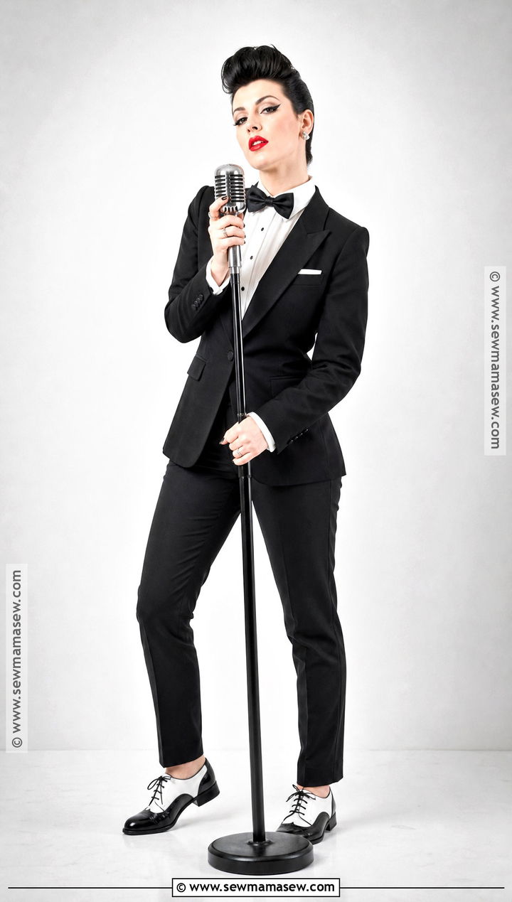 Janelle Monae Black And White Suit Costume - 30 music artist costume ideas