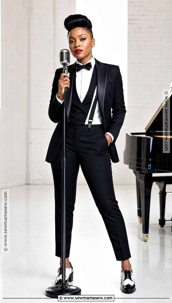 Janelle Monae Halloween Costume With Tuxedo - 45 halloween costumes for black women