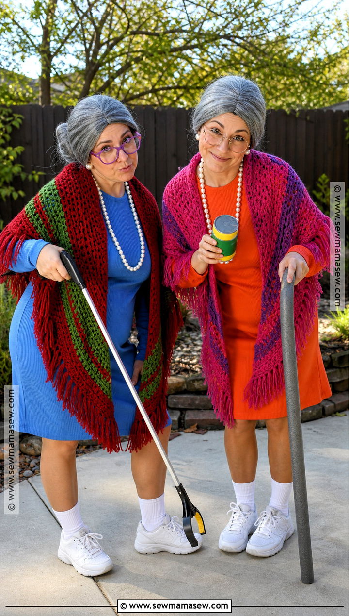 Janet And Rita Bluey Grannies Duo Costume - 30 bluey grannies costume ideas