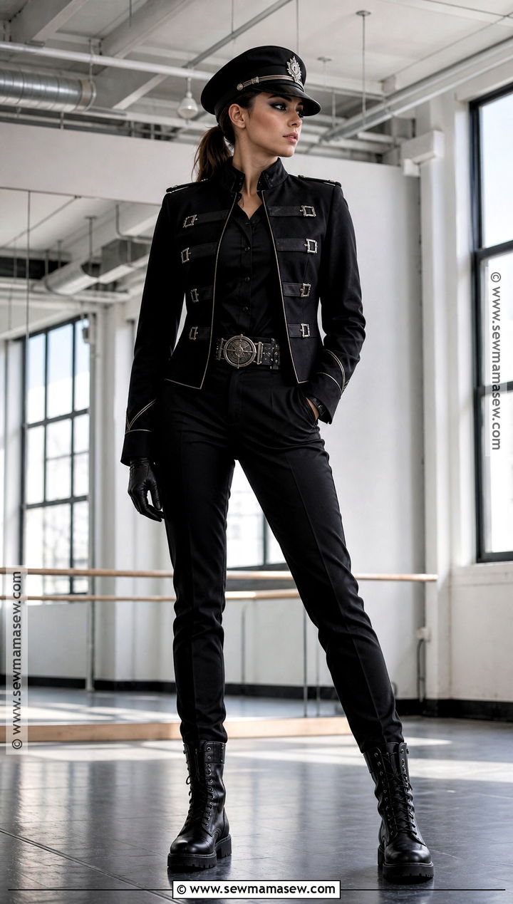 Janet Jackson Rhythm Nation Costume - 30 iconic singers costumes