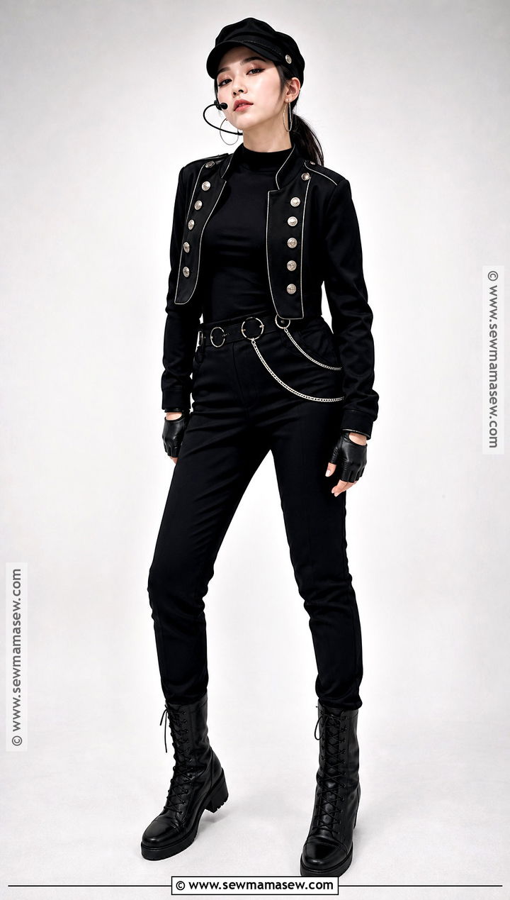 Janet Jackson Rhythm Nation Costume - 30 popstar halloween costume ideas