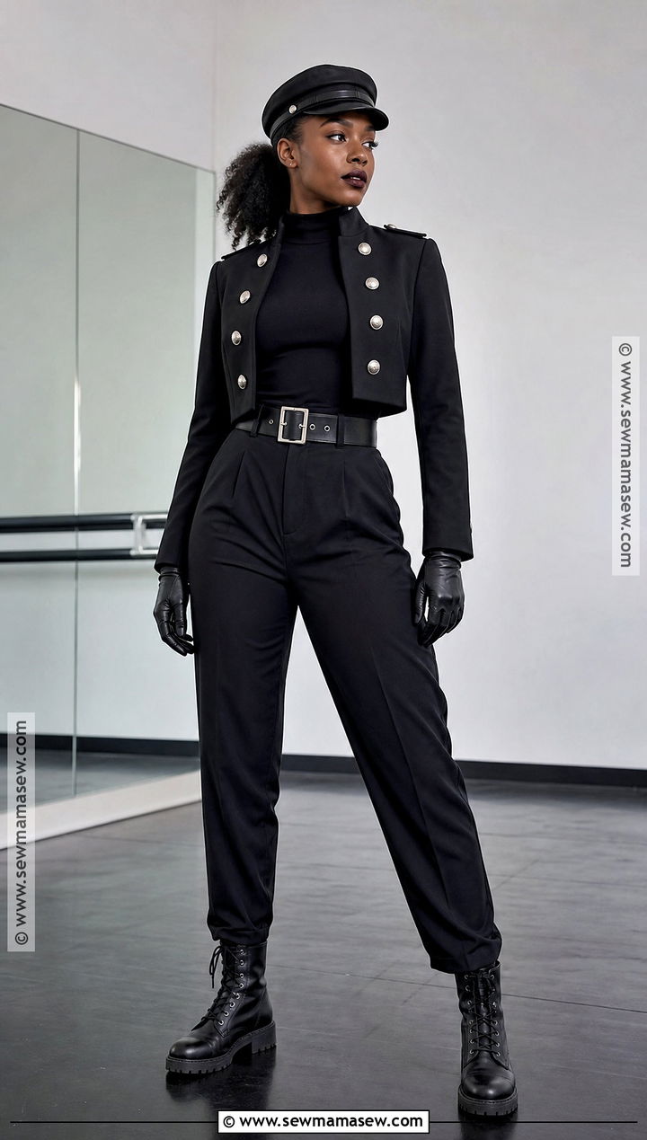Janet Jackson Rhythm Nation Costume - 45 halloween costumes for black women