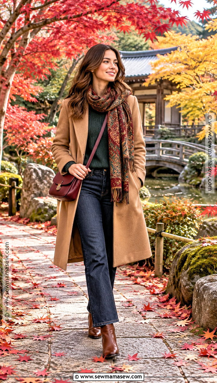 Japan Autumn Foliage Outfit - 20 Japan Outfits November
