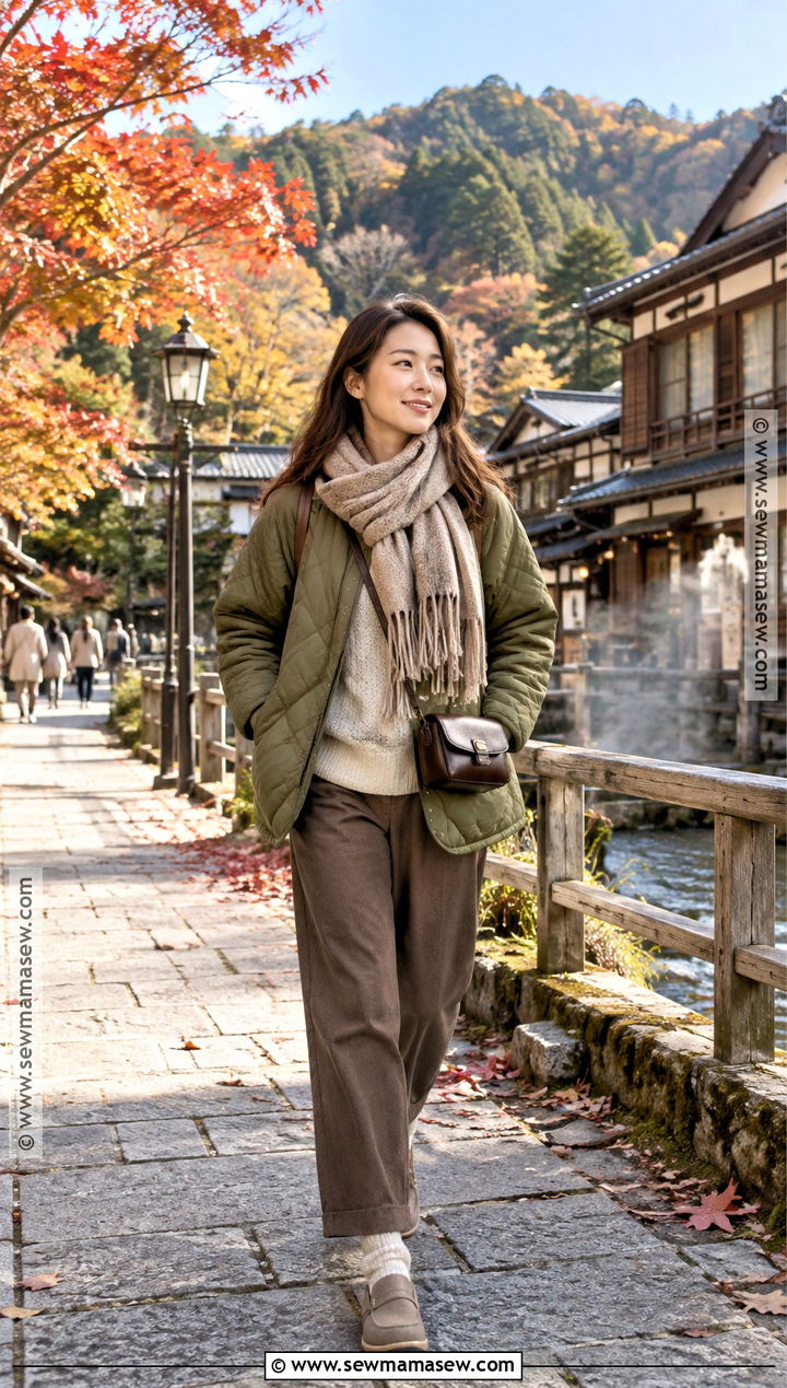 Japan Autumn Onsen Town Outfit - 25 autumn japan outfit ideas
