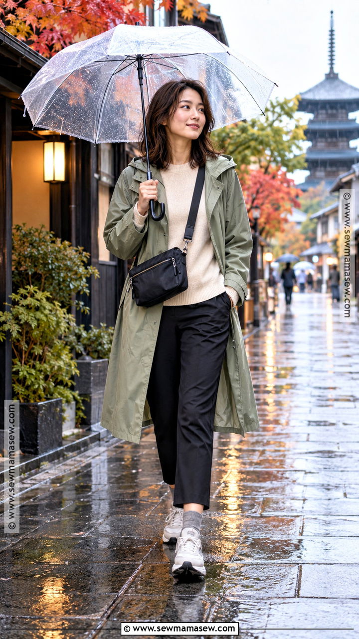 Japan Autumn Rainy Day Outfit - 20 Autumn Japan Outfit Ideas for Women