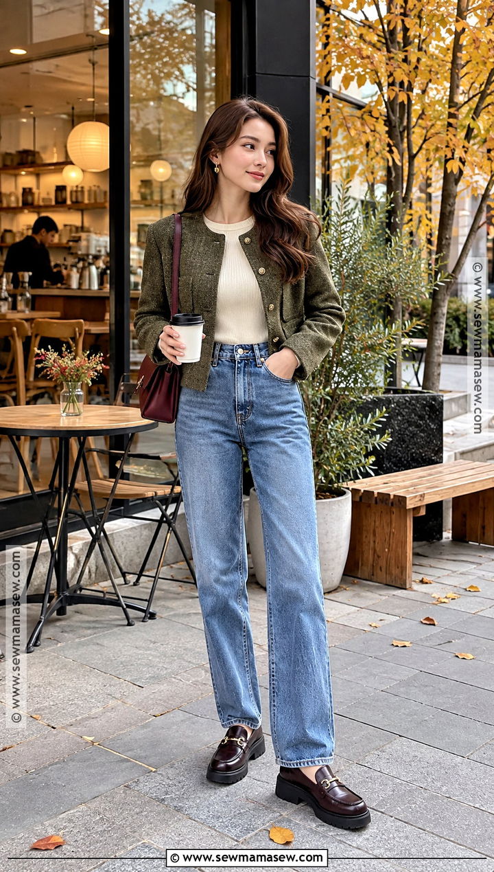 Japan Autumn Tokyo Cafe Outfit - 25 autumn ootd japan ideas