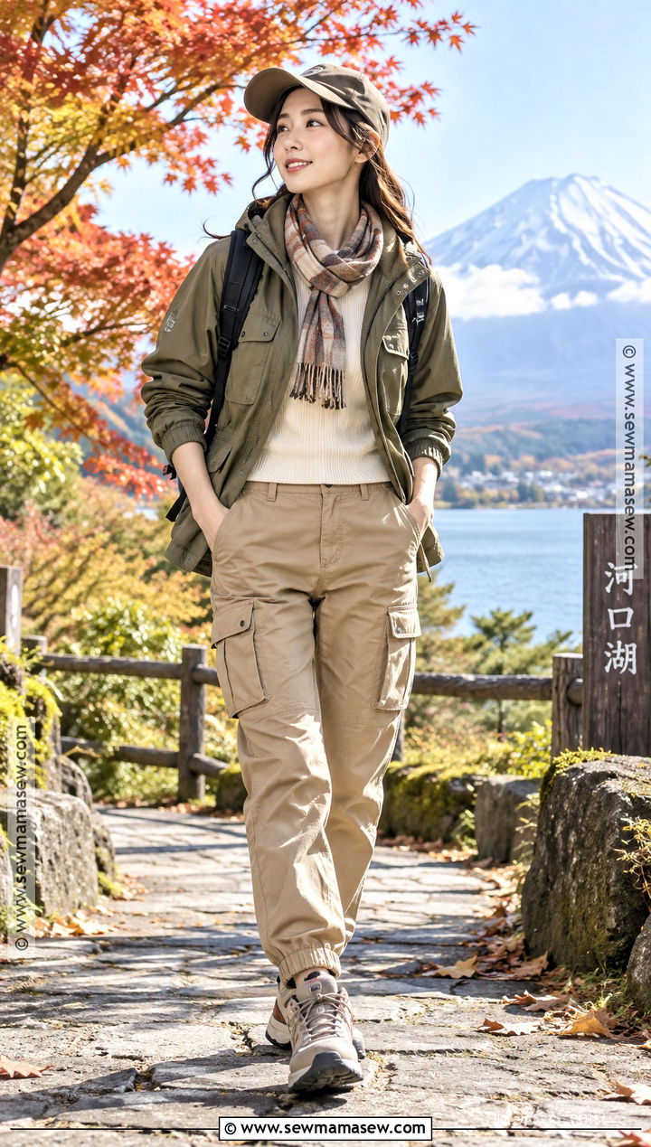 Japan Autumn Utility Jacket And Cargo Pants Outfit - 20 japan fits autumn