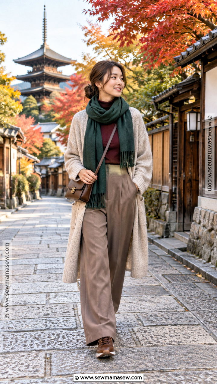 Japan Fall Kyoto Sightseeing Outfit - 25 japan outfits fall