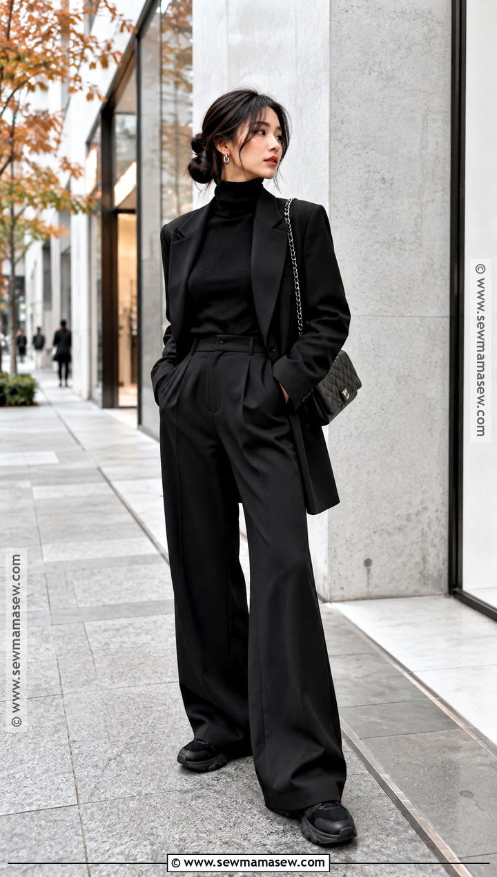 Japan Fall Monochrome Black Outfit - 25 japan outfits fall