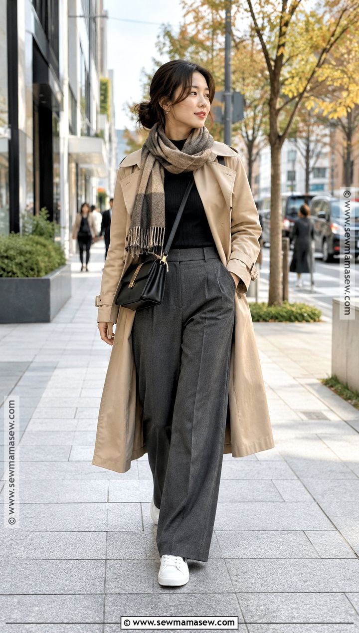 Japan Fall Trench Coat Outfit - 25 fall outfits japan