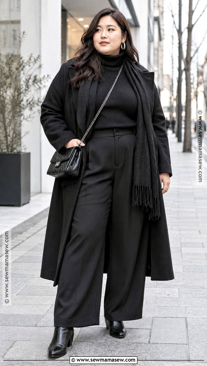 Japan Monochrome Black Outfit - 20 Japan Outfits November