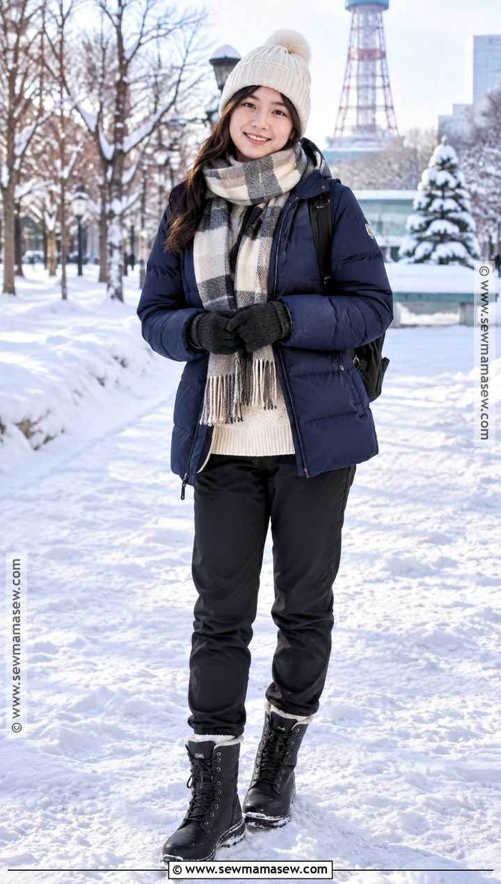 Japan November Hokkaido Winter Outfit - 25 japan november outfit ideas