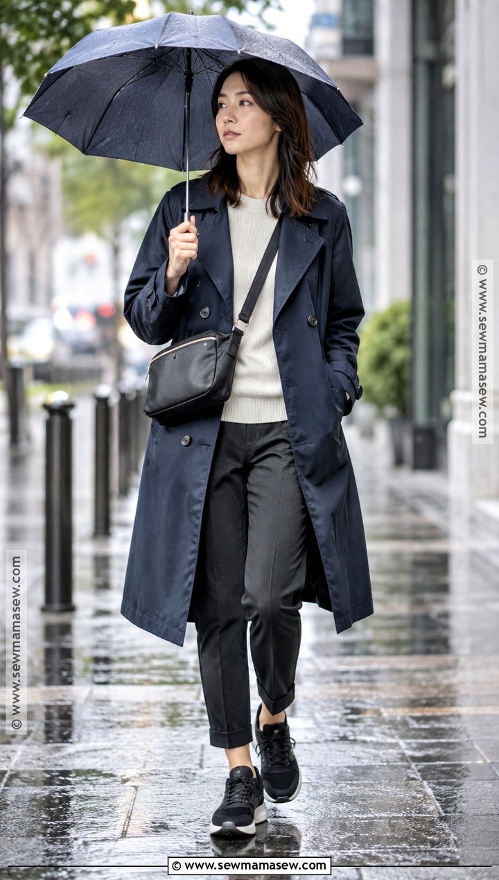 Japan November Rainy Day Outfit - 20 November Japan Outfits