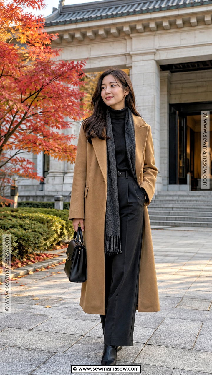 Japan November Wool Coat Outfit - 25 japan november outfit ideas