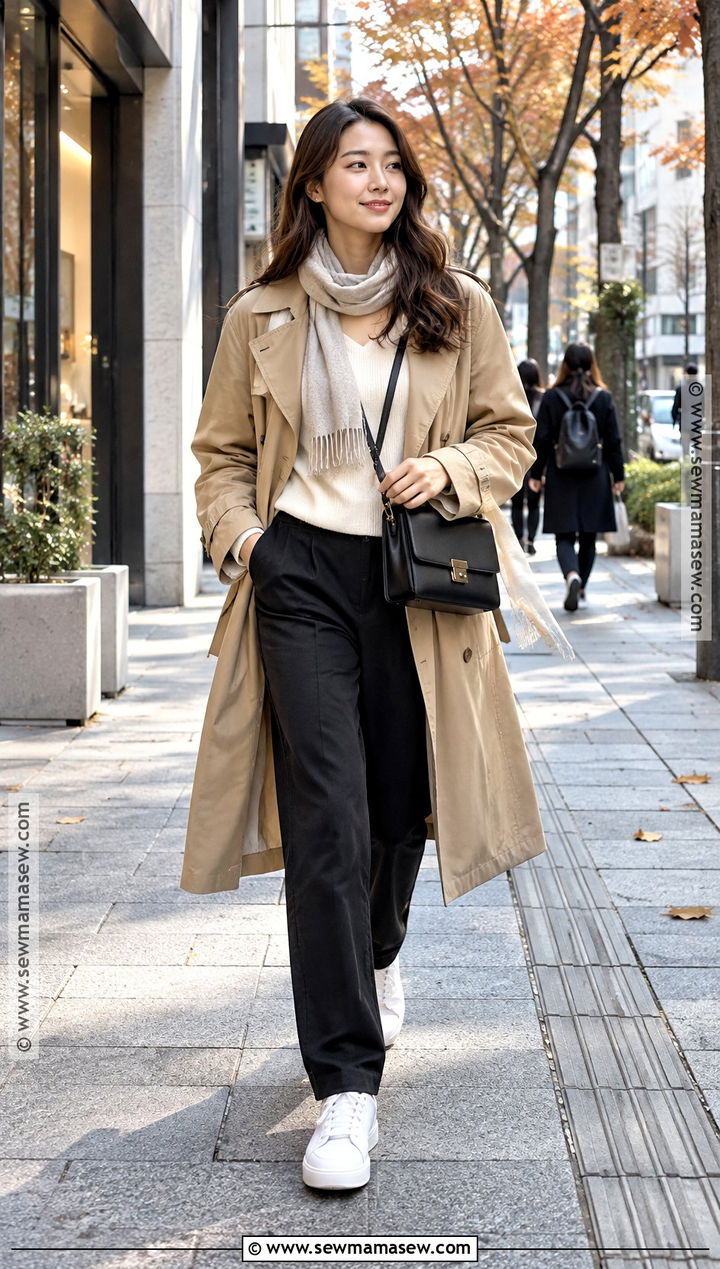 Japan Trench Coat Outfit - 20 Japan Outfits November