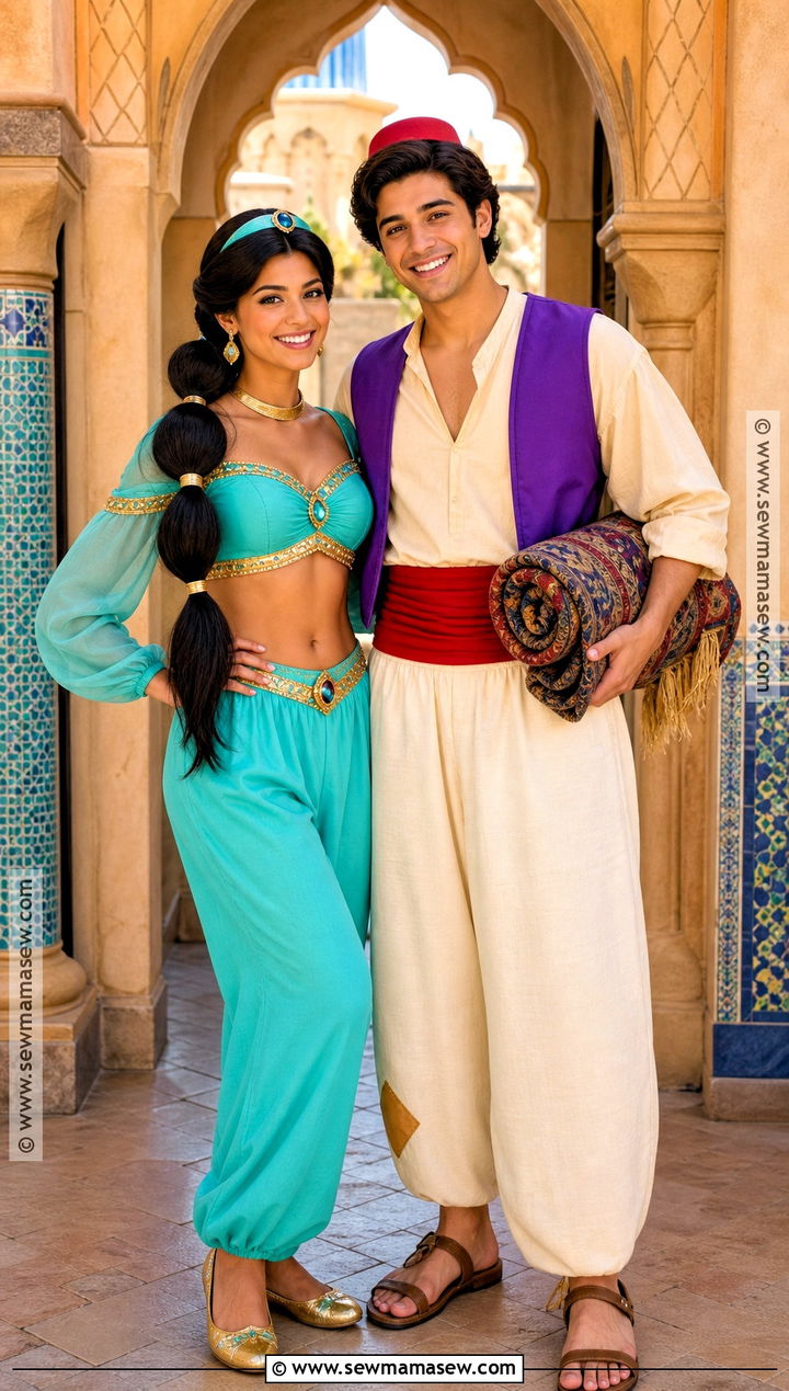 Jasmine And Aladdin Costume - 30 disney duo costumes