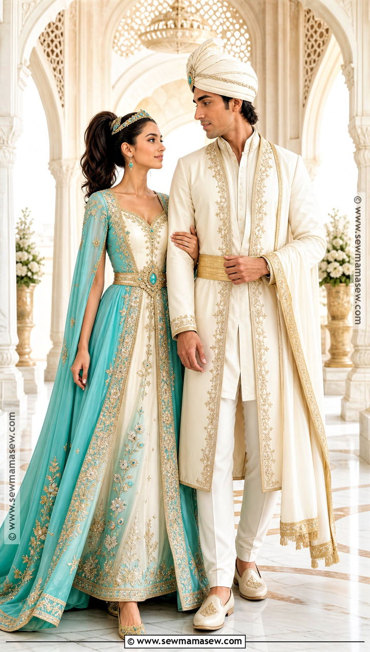 Jasmine And Aladdin Royal Wedding Costume - 35 Jasmine And Aladdin Costumes