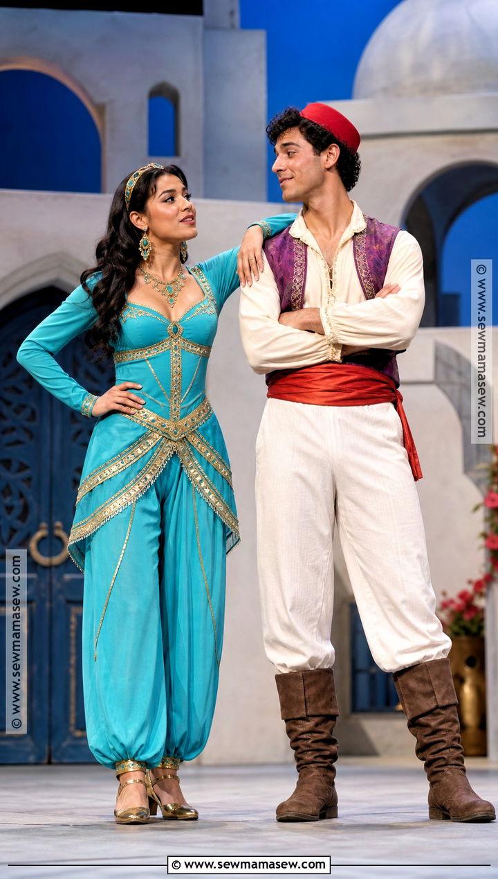 Jasmine And Aladdin Stage Costume - 35 Jasmine And Aladdin Costumes