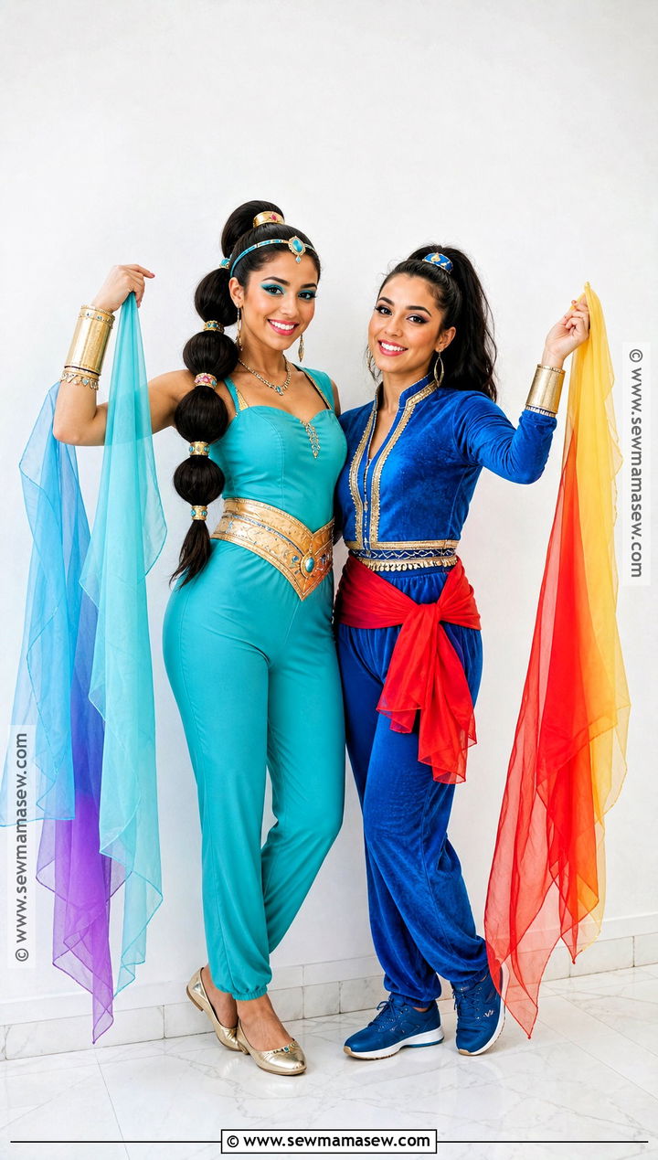Jasmine And Genie Duo Costume - 35 Jasmine Costume Ideas