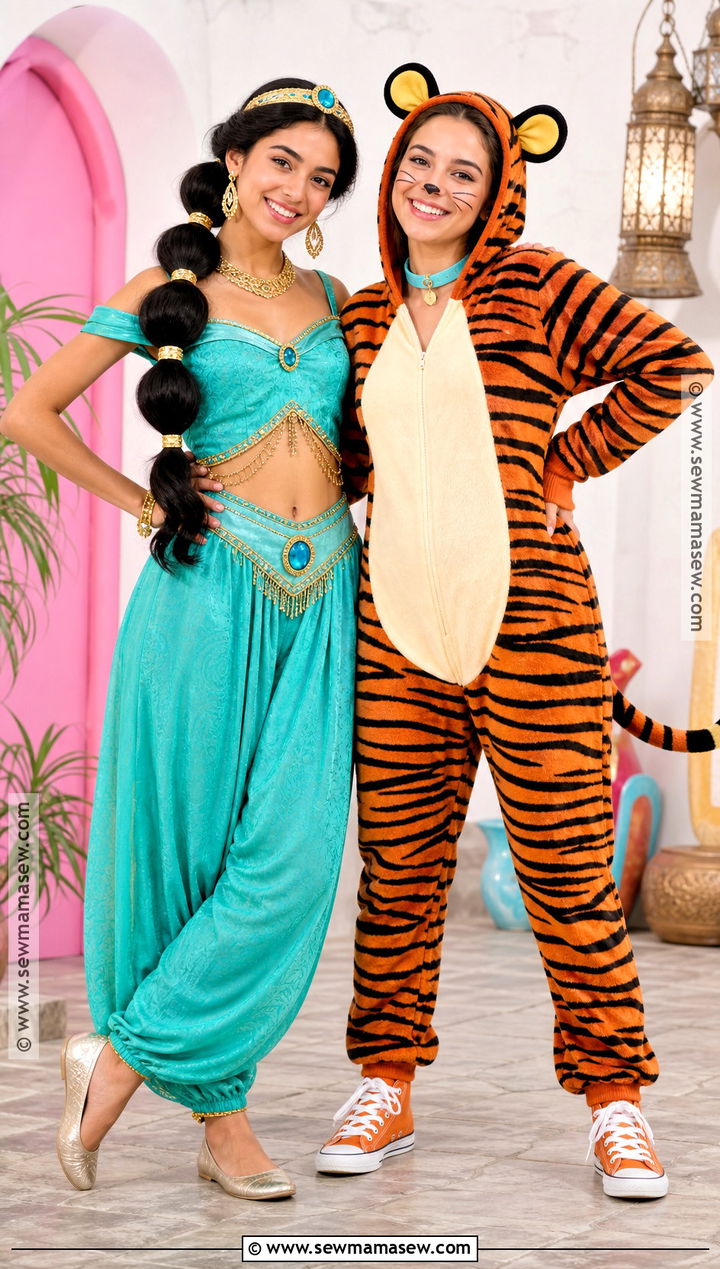Jasmine And Rajah Duo Costume - 35 Jasmine Costume Ideas