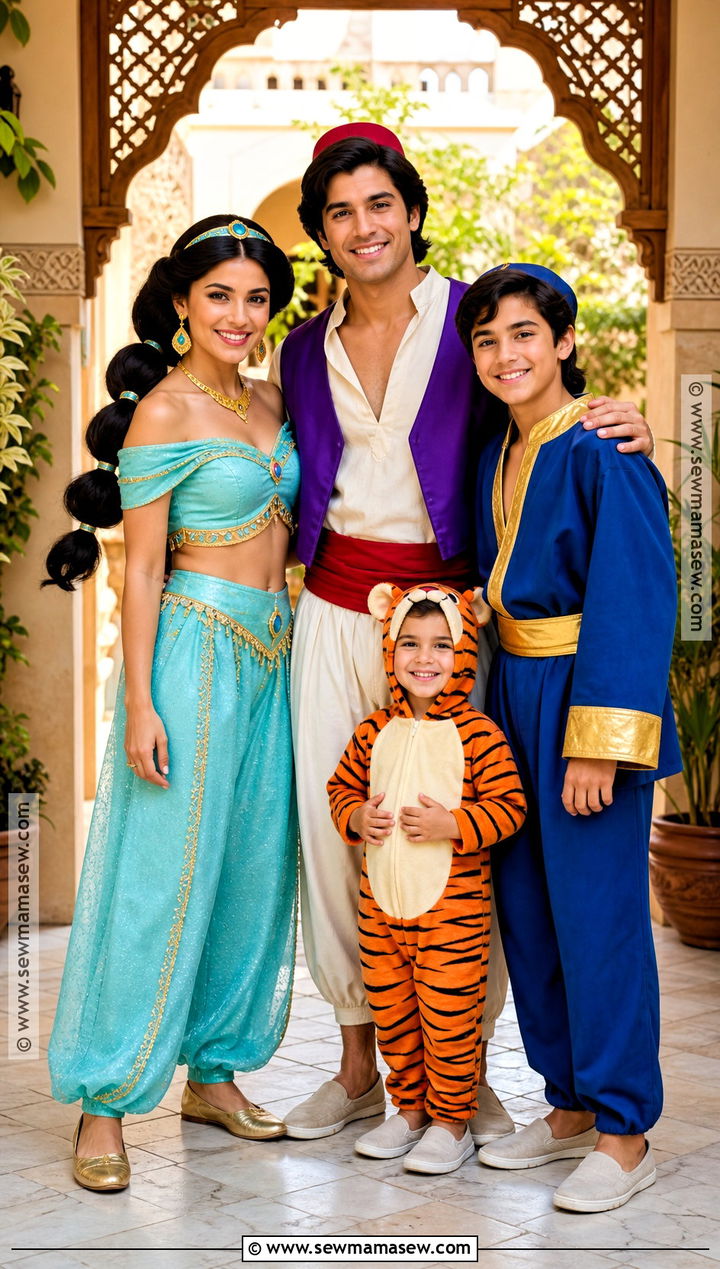 Jasmine Family Costume - 35 Jasmine Costume Ideas
