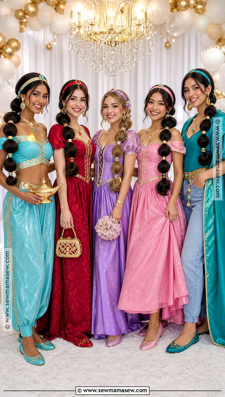 Jasmine Group Costume - 35 Jasmine Costume Ideas