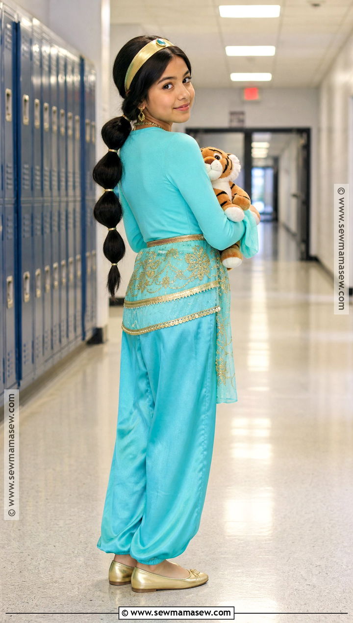 Jasmine School Costume - 30 Disney Dress Up Day School Ideas