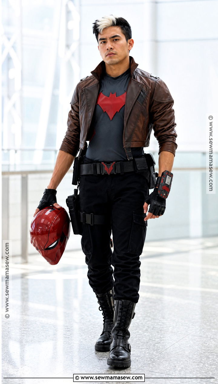 Jason Todd Costume With White Hair Streak - 30 jason todd costume ideas