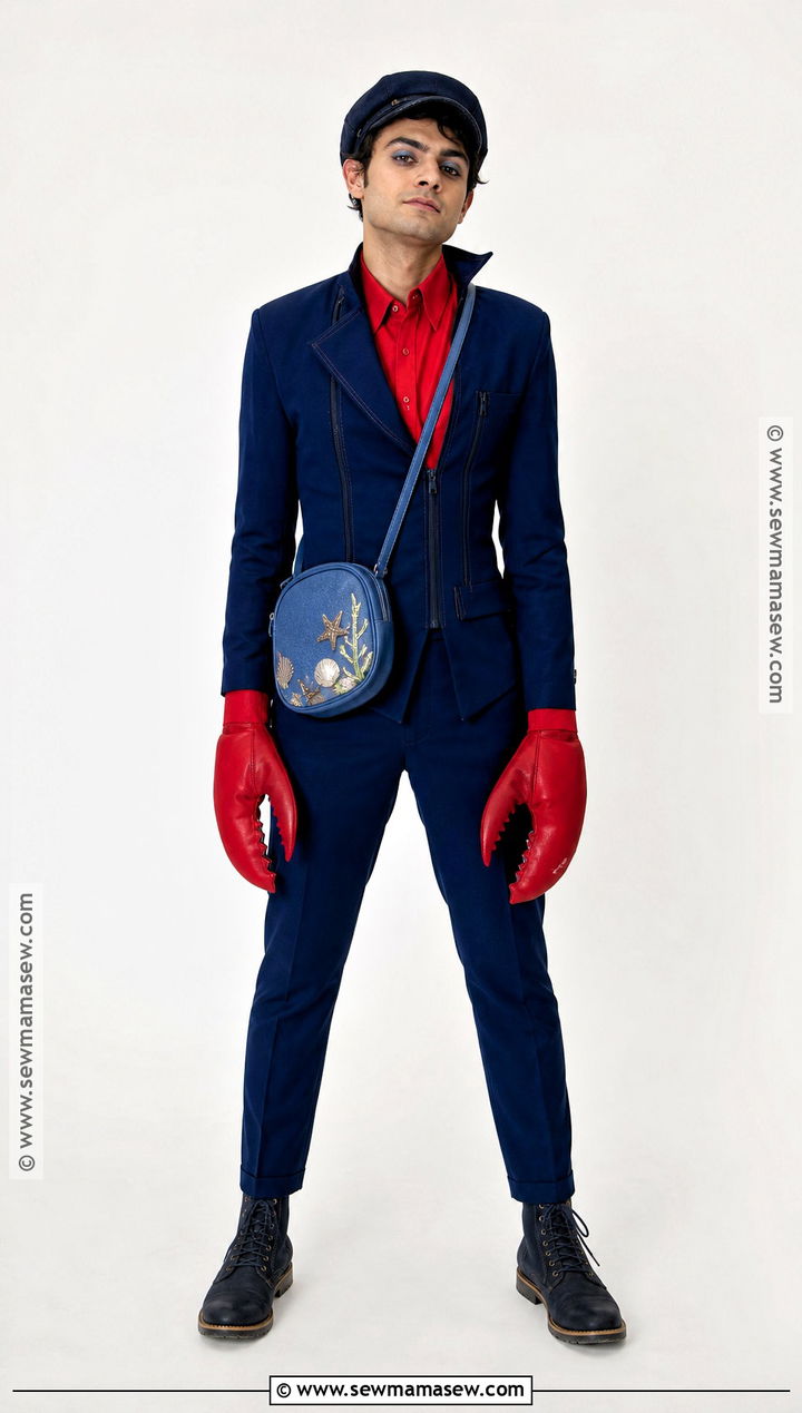 Jean Clawed Costume With Blue Jacket - 30 dispical me characters costumes