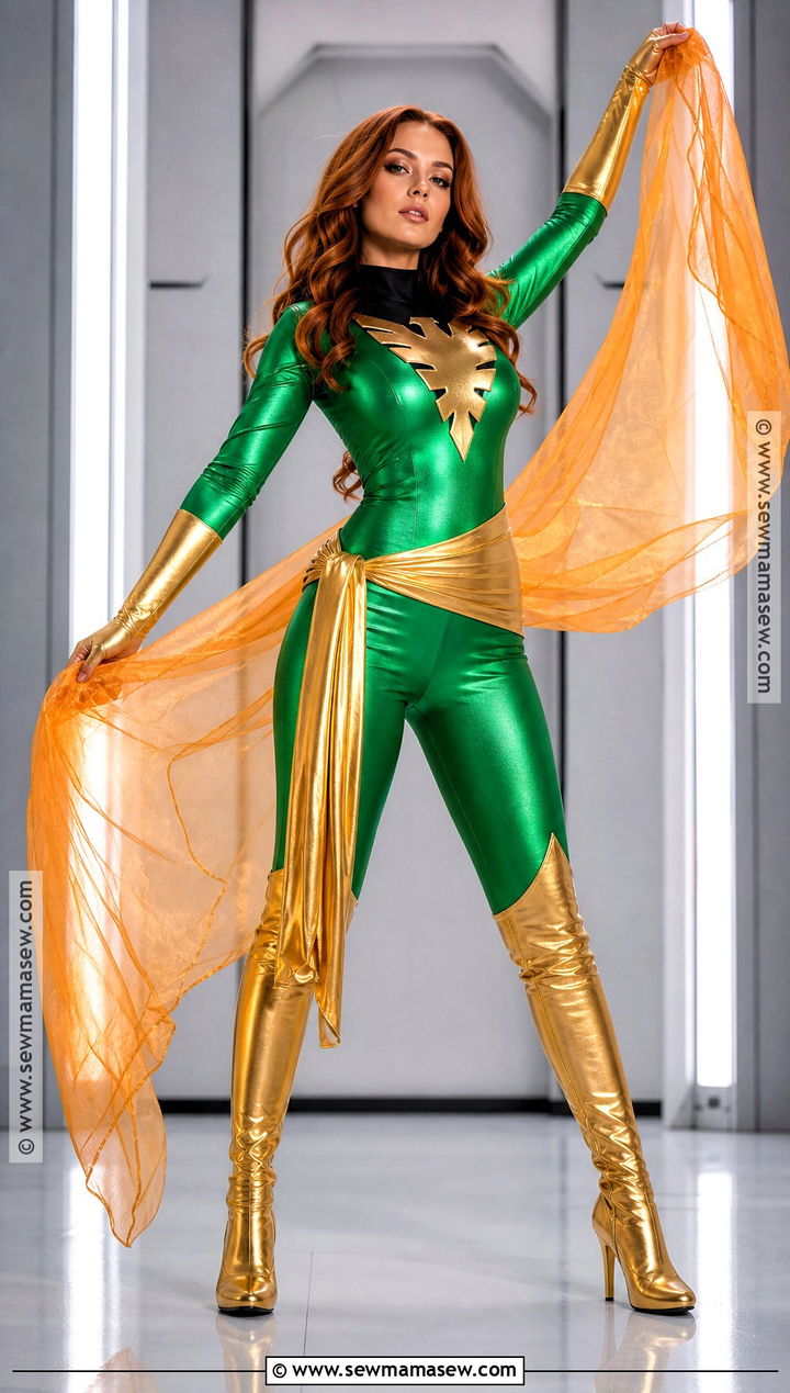 Jean Grey Superhero Cosplay - 35 red hair cosplay ideas