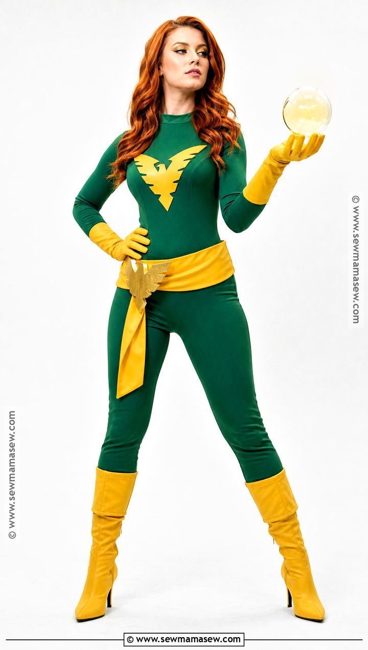 Jean Grey Superhero Costume - 30 red hair halloween costumes ideas
