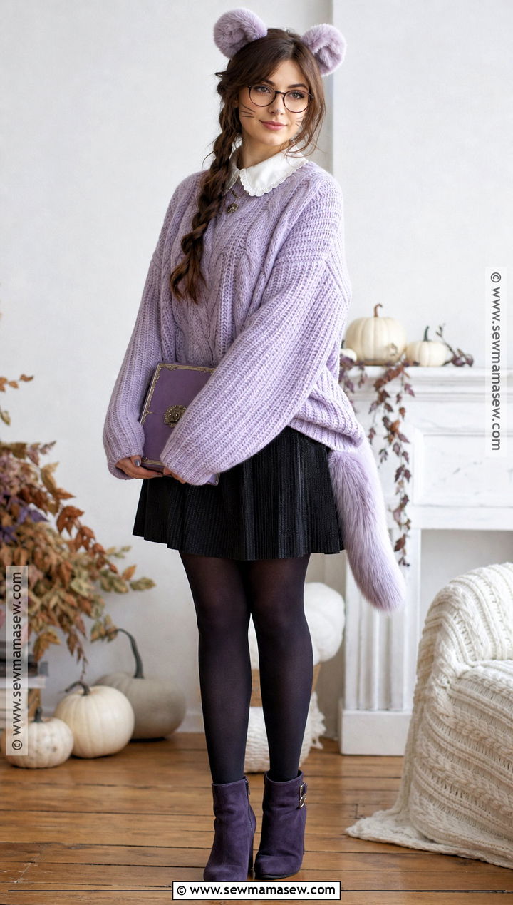 Jeanette Cozy Sweater Costume - 45 chipettes costume ideas
