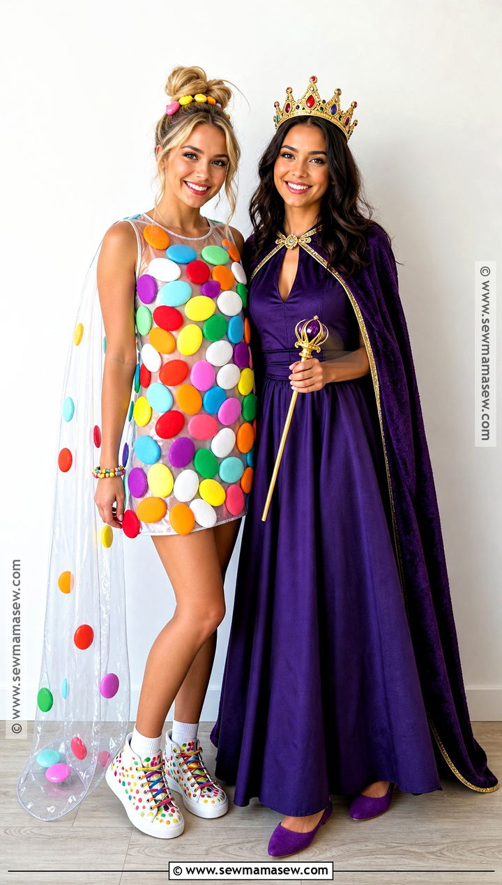 Jelly Bean And Queen Rhyming Costume - 30 Rhyming Costumes