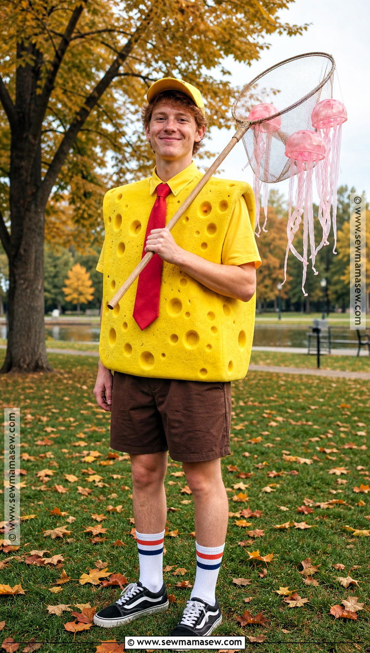 Jellyfishing SpongeBob Costume - 45 spongebob costume ideas
