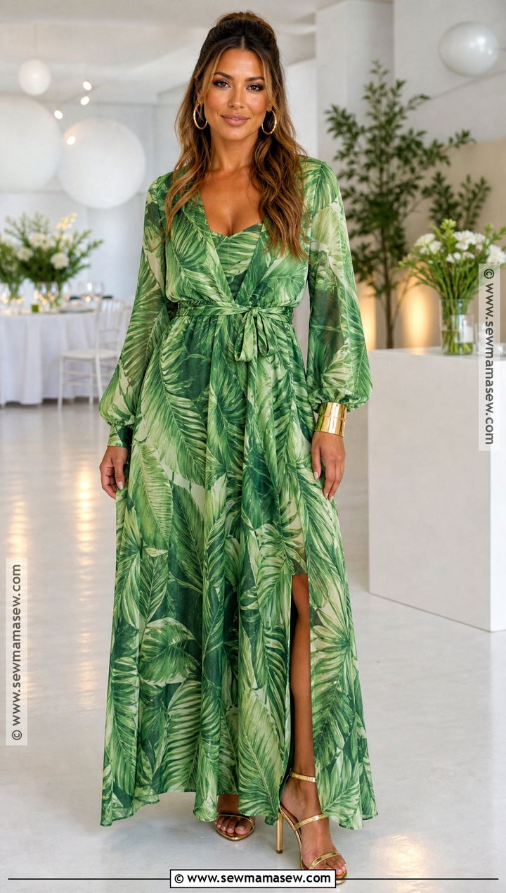 Jennifer Lopez Green Jungle Dress Celebrity Costume - 30 halloween costumes celebrities