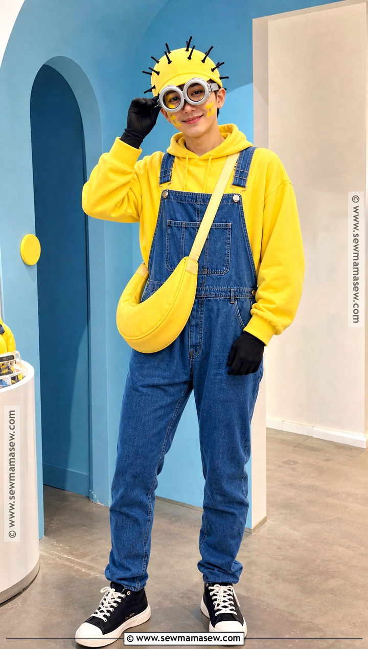 Jerry Minion Costume With Spiky Hair - 30 dispical me characters costumes