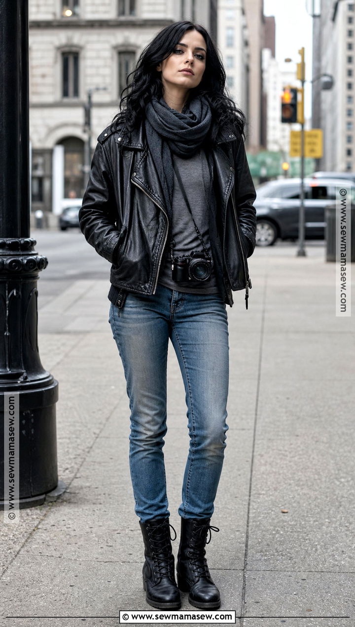 Jessica Jones Leather Jacket Costume - 35 Superhero Costumes for Females