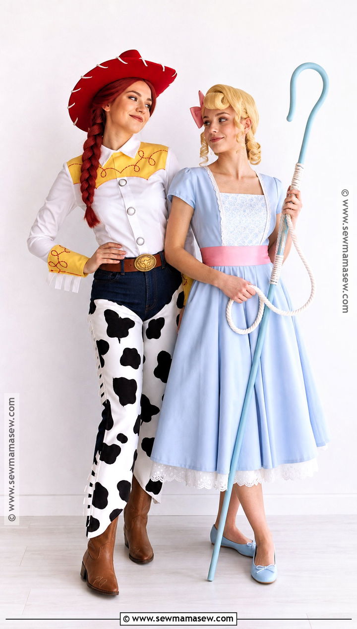 Jessie And Bo Peep Best Friend Costume - 45 best friend halloween costumes