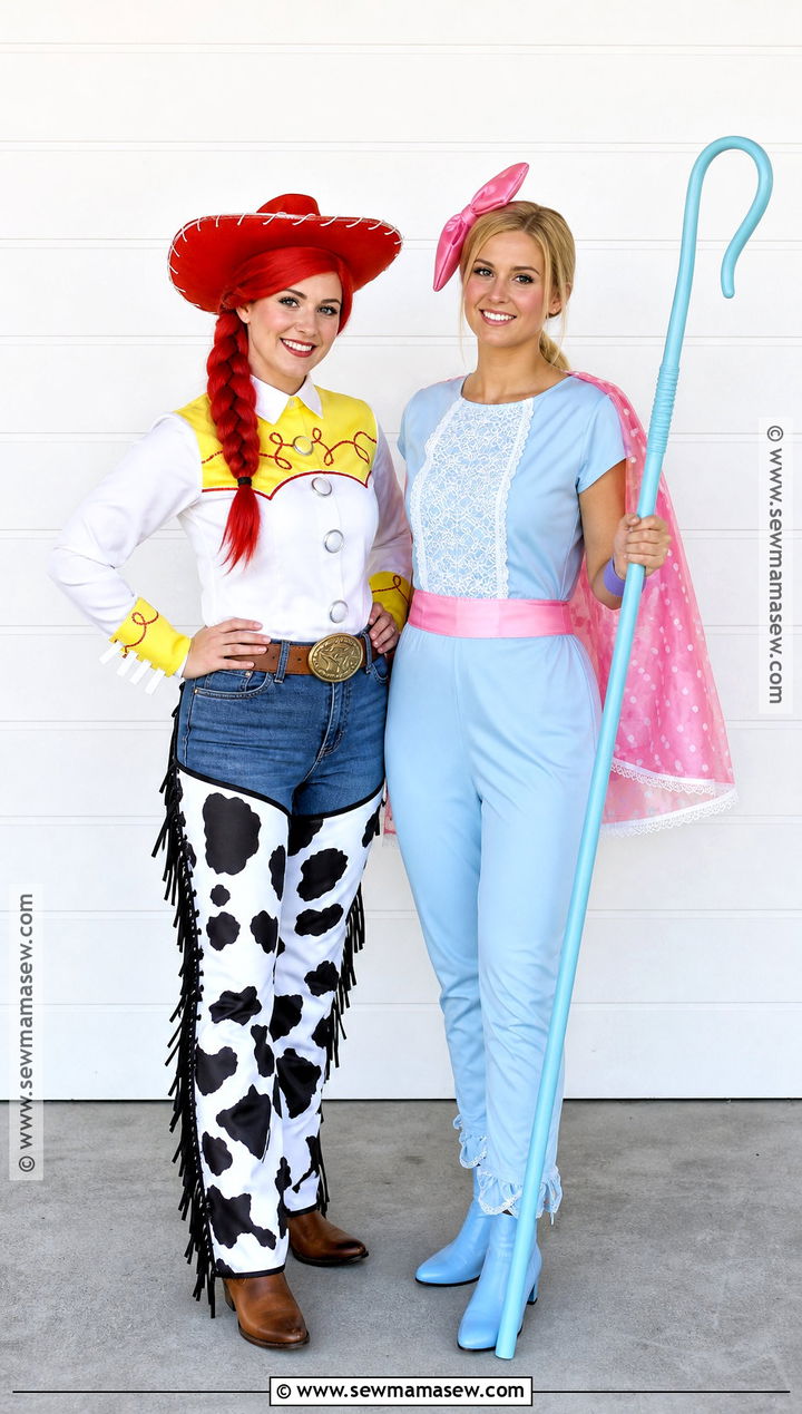 Jessie And Bo Peep Costume - 30 disney duo costumes