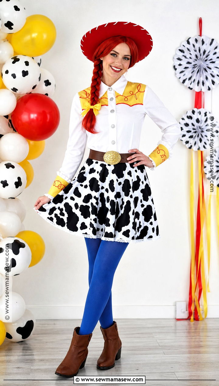 Jessie Costume With Cow Print Skirt - 35 jessie costume ideas