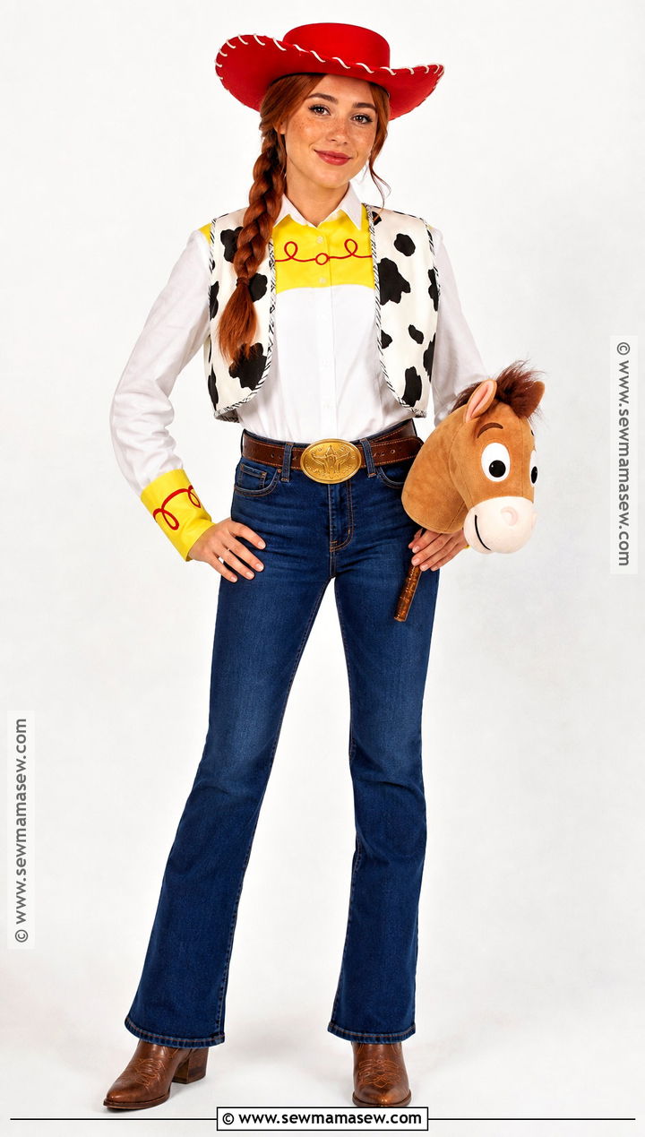 Jessie Costume With Western Vest - 30 jessie toy story halloween costume ideas