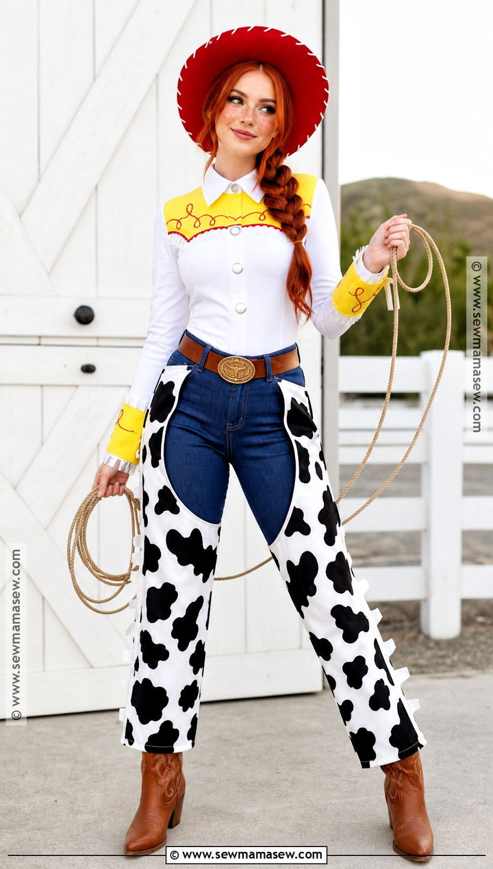 Jessie Cowgirl Costume - 30 red head costume ideas