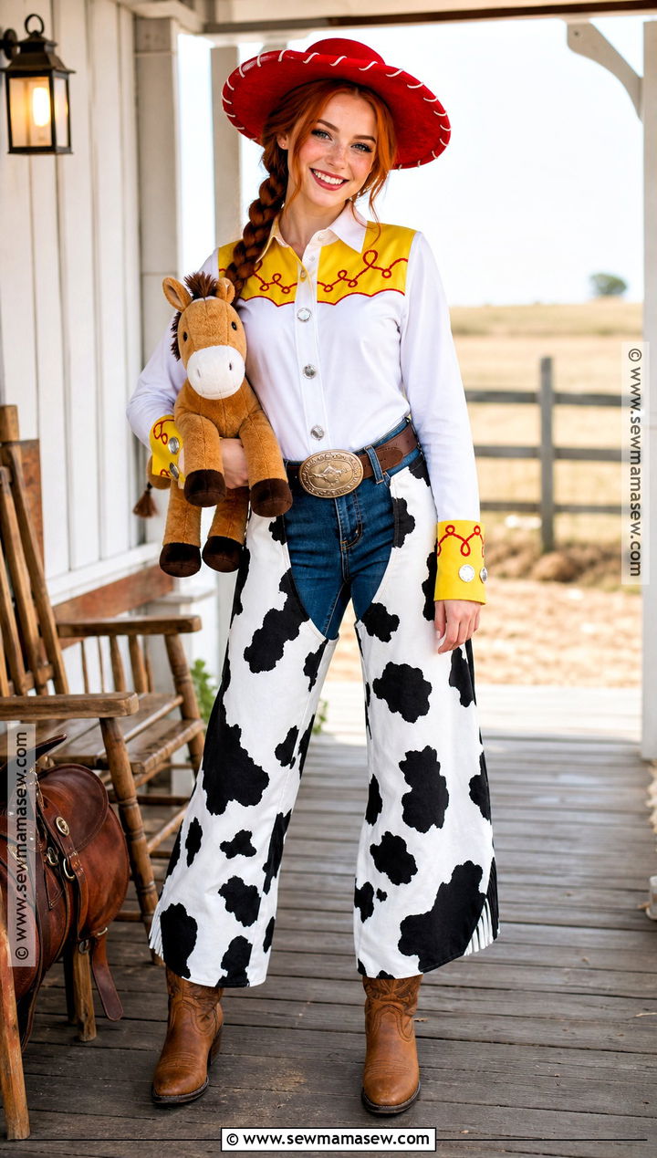 Jessie Cowgirl Costume - 30 red head costumes