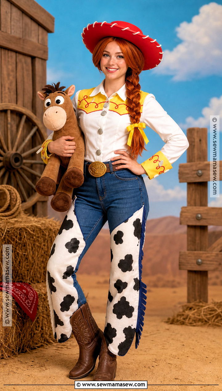Jessie Cowgirl Costume - 40 red head halloween costumes