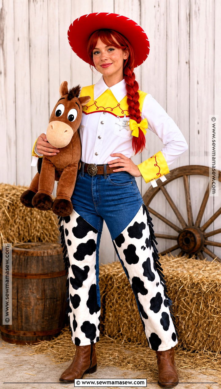 Jessie Cowgirl Costume - 30 Nostalgic Halloween Costumes