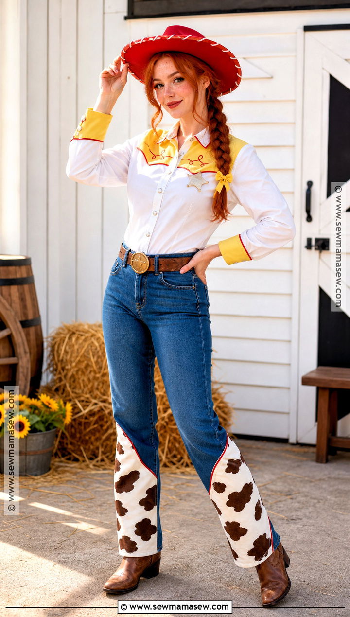 Jessie Cowgirl Costume - 30 red hair costumes