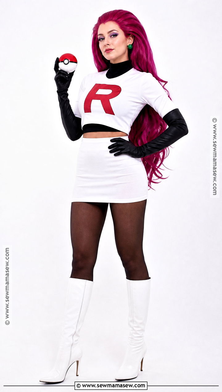 Jessie Team Rocket Costume - 30 Pokemon Costumes for Women